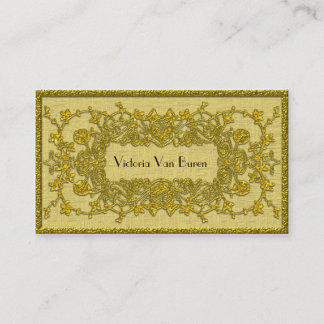 Carte De Visite Professionnel élégant d'automne d'Adlamchelle