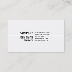 Carte De Visite Professionnel élégant de Cosmetologist de