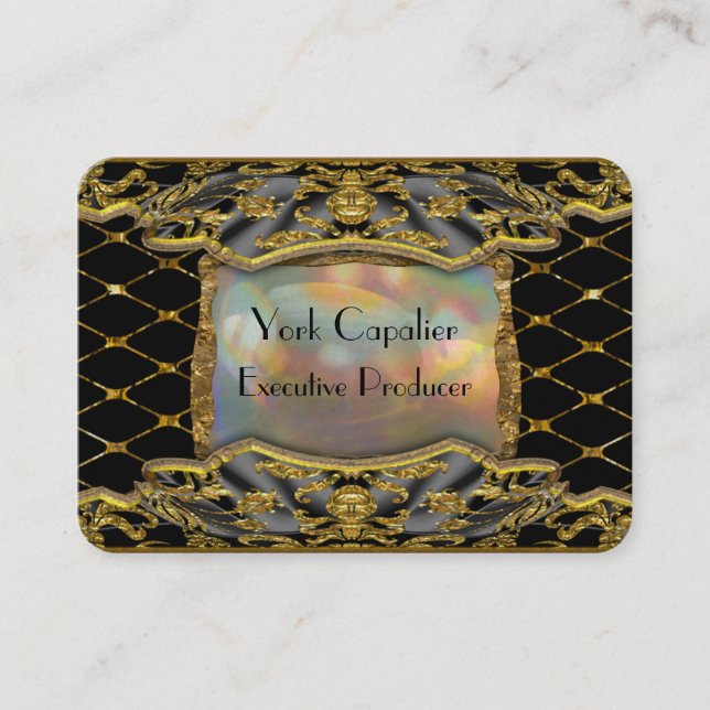 Carte De Visite Professionnel élégant exécutif de Baarnetscue (Devant)