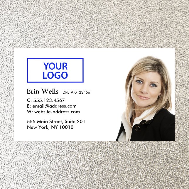 Carte De Visite Professionnel Employé Social Media AddPhoto Logo (Créateur téléchargé)