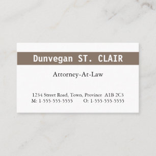 Carte de visite professionnel en droit humain