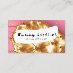 Carte De Visite Professionnel et Chic pour brésilien et cirage cor