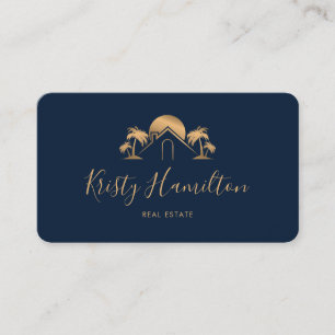 Carte De Visite professionnel immobilier côtier code QR