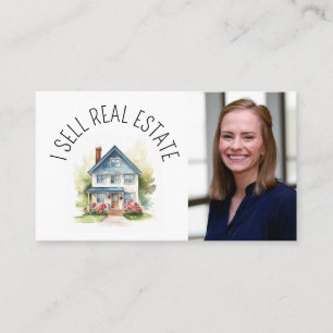 Carte De Visite Professionnel Je Vends Immobilier