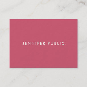 Carte De Visite Professionnel Luxueux Simple Modèle Couleur tendan