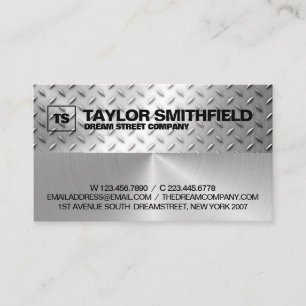 Carte de visite professionnel Metal Modern