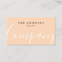 Carte de visite professionnel minimaliste de