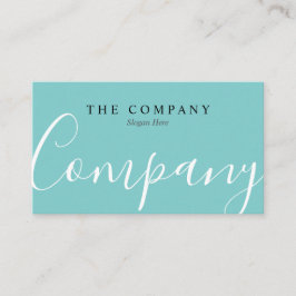 Carte de visite professionnel minimaliste de