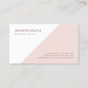 Carte De Visite Professionnel minimaliste moderne Élégant Modèle
