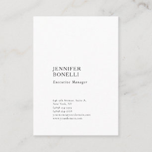 Carte De Visite Professionnel minimaliste moderne tendance