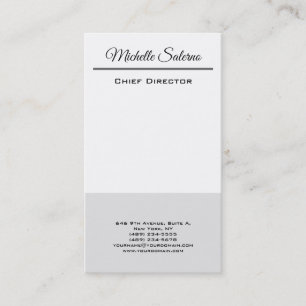 Carte De Visite Professionnel minimaliste simple