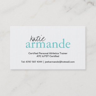 Carte de visite professionnel moderne