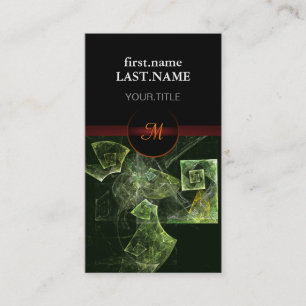 Carte De Visite Professionnel Moderne Élégant Cool Twisted