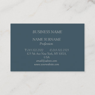 Carte De Visite Professionnel, moderne, élégant, minimaliste