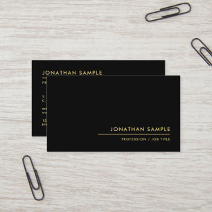 Carte De Visite Professionnel moderne personnalisé QR Code élégant