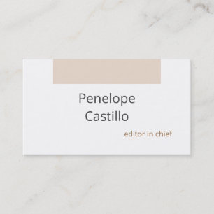 Carte De Visite Professionnel Moderne Simple Design minimaliste