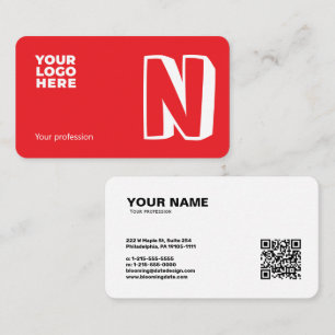 Carte de visite professionnel pour Entrepreneur