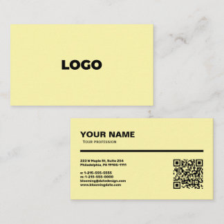 Carte de visite professionnel pour Entrepreneur