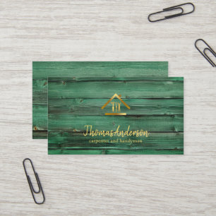 Carte De Visite Professionnel Réparateur de Maison Moderne Homme à