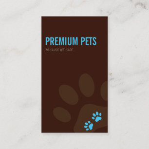 CARTE DE VISITE professionnel soins pour animaux d
