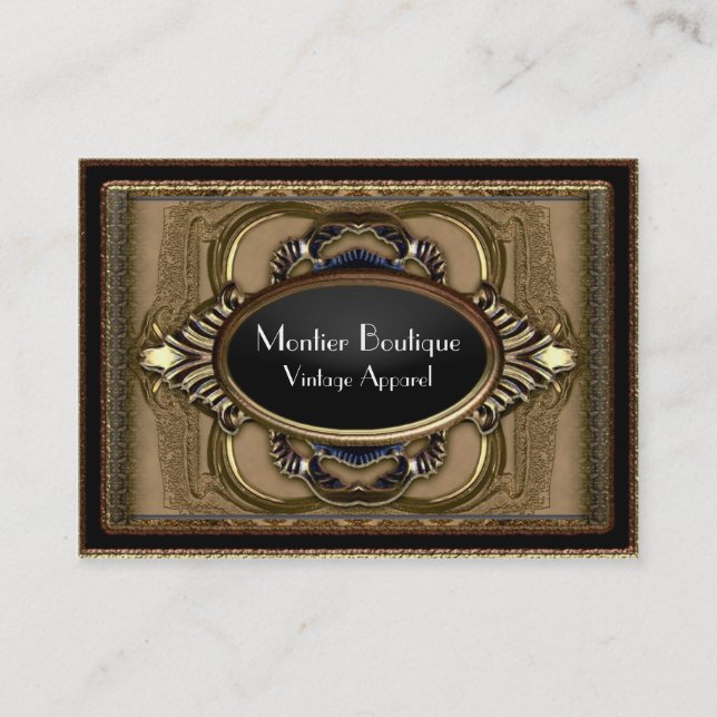 Carte De Visite Professionnel unique de manoir de Halmorte (Devant)