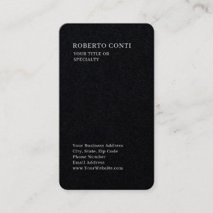 Carte De Visite Professionnel Unique Simple Minimaliste Premium No
