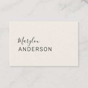 Carte De Visite Professionnel - UNISEX
