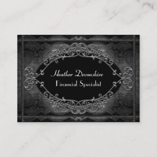 Carte De Visite Professionnel vintage d'ombre de Grandpointe