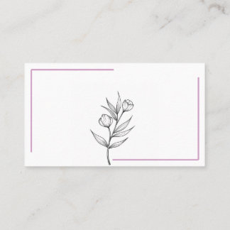 Carte de visite professionnelle