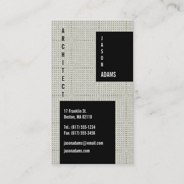 Carte de Visite Professionnelle (Devant)