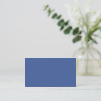 Carte de visite professionnelle bleue d'entreprise