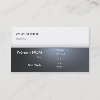 Carte de visite Professionnelle - Business Card