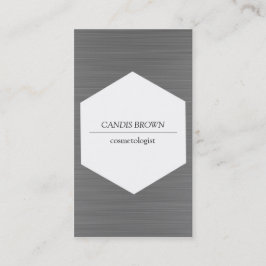 Carte de visite professionnelle de visite balayée