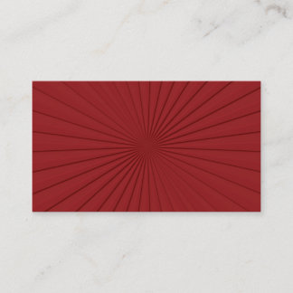 Carte de visite professionnelle de visite - pliée