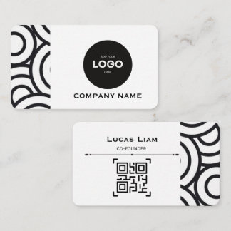 Carte de visite professionnelle d'entreprise avec
