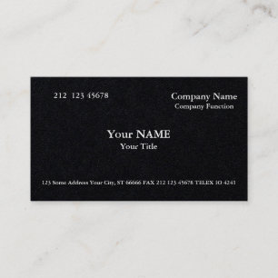 Carte de visite professionnelle Kraft rustique min