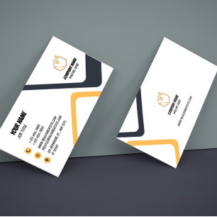 Carte de visite professionnelle minimaliste élégan