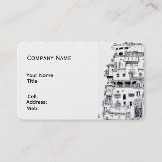 Carte de visite professionnelle modèle blanc de ba