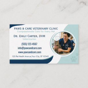 Carte de visite professionnelle personnalisée pour
