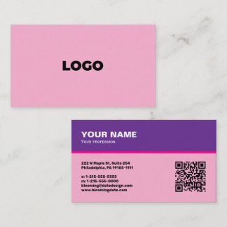 Carte de visite professionnelle pour entrepreneur