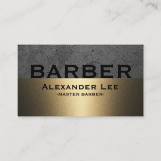 Carte de visite professionnelle pour salon de coif