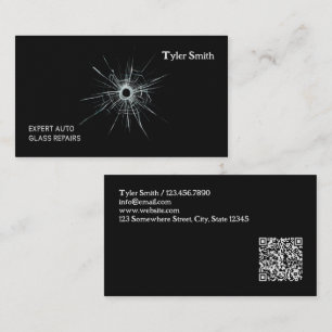 Carte de visite professionnelle QR Premium pour la