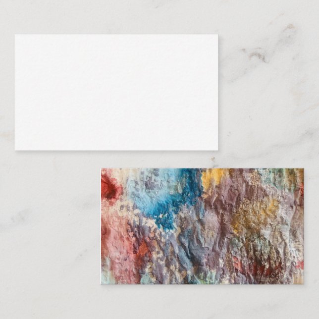 Carte de visite professionnelle recto créatif vers (Devant / Derrière)