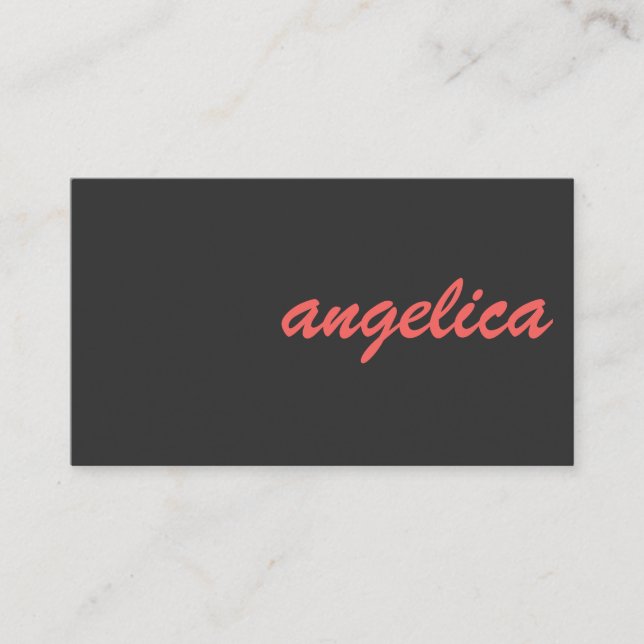 Carte De Visite Professionnellement élégant (Devant)