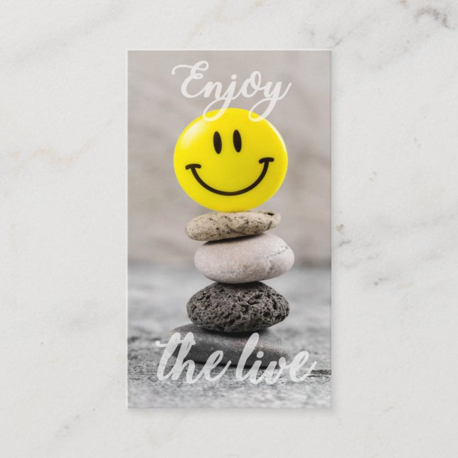 Carte De Visite Profite de la vie ! (Devant)