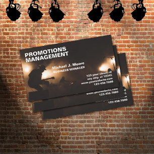 Carte De Visite Promotion de la musique