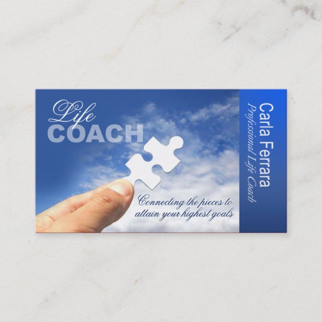 Carte De Visite PROMOTIONNEL pour la consultation spirituelle (Devant)