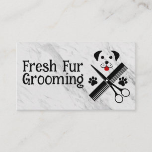 Carte De Visite Protection des animaux   Outils de coupe des cheve