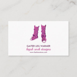 Carte De Visite Protège-tibia à chaussette haute