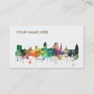 CARTE DE VISITE PS D'HORIZON DE SACRAMENTO, LA CALIFORNIE -